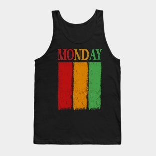 Monday Flag Hiphop Tank Top